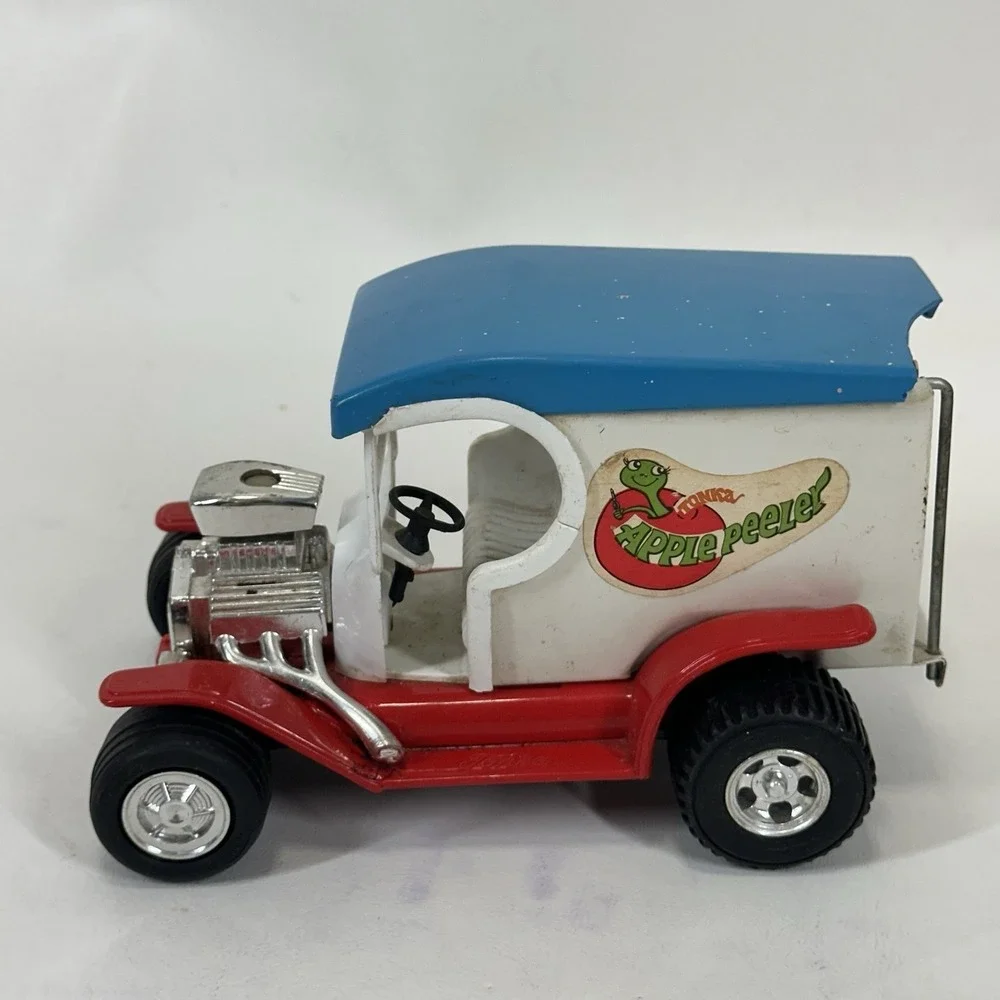 Vintage 1970s Mini Tonka Apple Peeler Hot Rod Pressed Steel